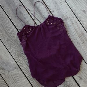 Zara w&b collection flowy tank top